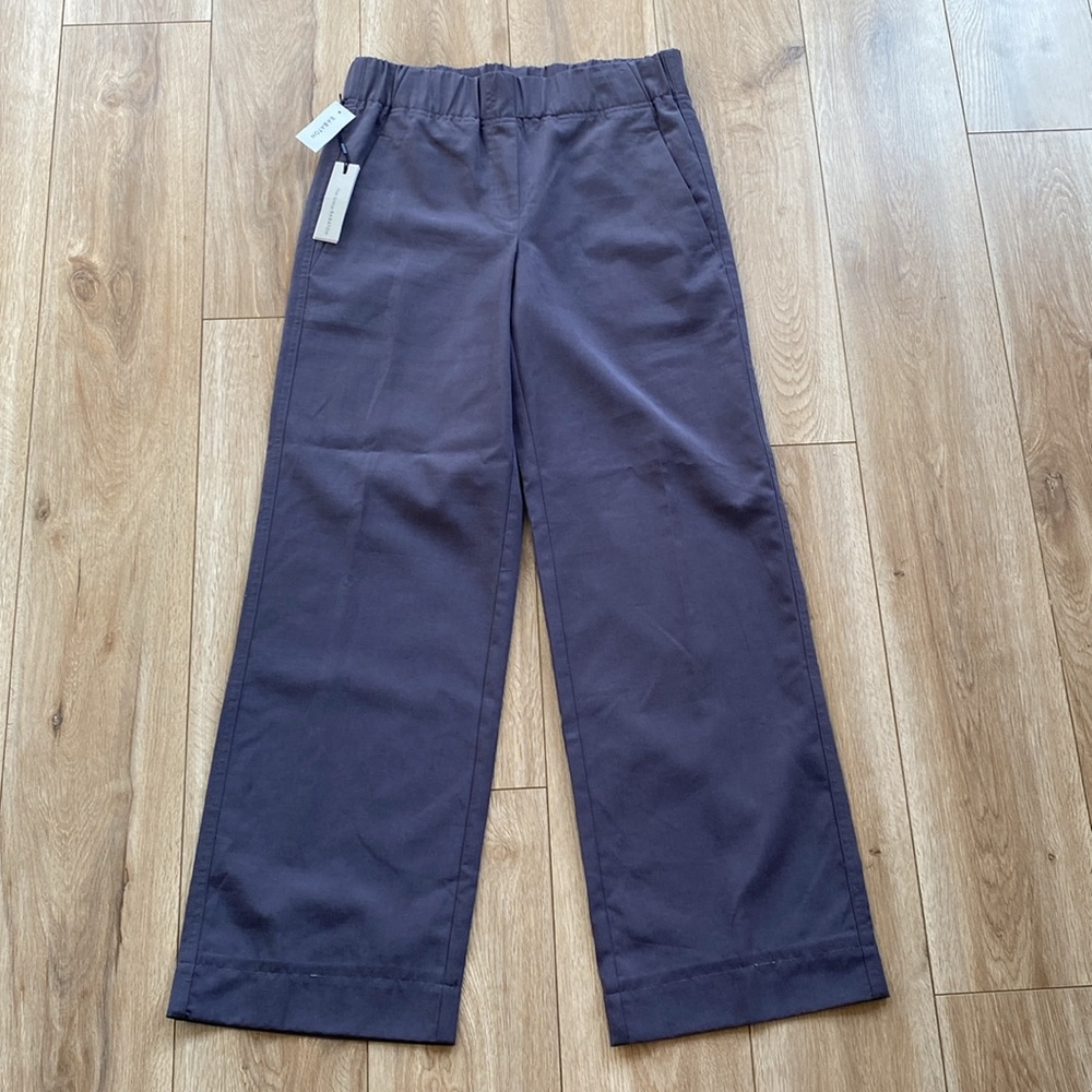 NWT. Babaton ‘Selena’ wide leg casual summer office vacation travel pants